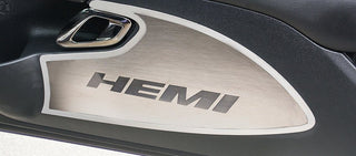 American Car Craft "HEMI" Door Badges: Dodge Challenger 2015 - 2023