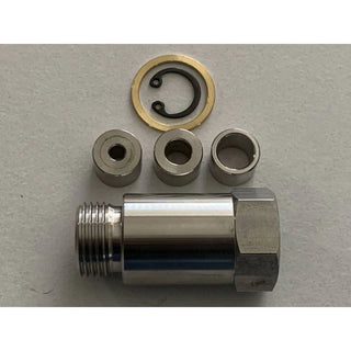 Vibrant O2 Sensor Restrictor Fitting (STRAIGHT) w/ Adjustable Jets (CEL Eliminator)