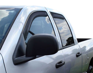 AVS Ventvisor In-Channel Window Deflectors (4PC, Smoke): Dodge Ram 2006 - 2009 (1500, 2500, 3500)