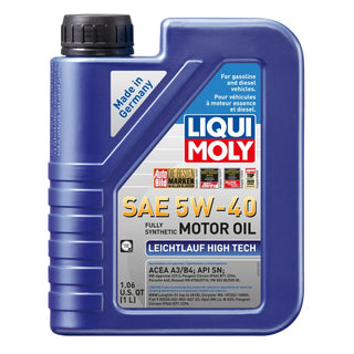Liqui Moly High Tech Motor Oil: Fits Most Chrysler / Dodge / Jeep / Ram Models