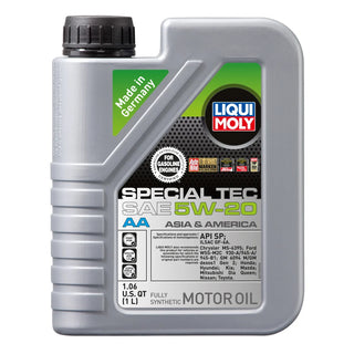 Liqui Moly Special Tec AA Motor Oil: Fits Most Chrysler / Dodge / Jeep / Ram Models