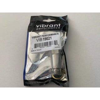 Vibrant O2 Sensor Restrictor Fitting (STRAIGHT) w/ Adjustable Jets (CEL Eliminator)
