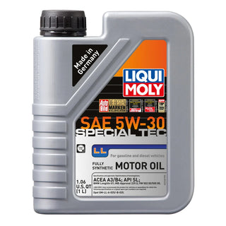 Liqui Moly Special Tec LL Motor Oil: Fits Most Chrysler / Dodge / Jeep Models