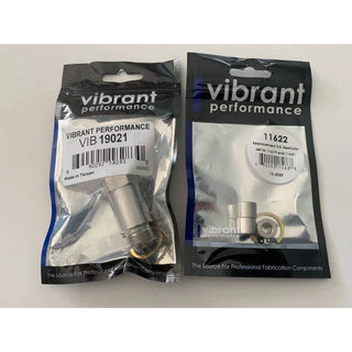 Vibrant O2 Sensor Restrictor Fitting (STRAIGHT) w/ Adjustable Jets (CEL Eliminator)