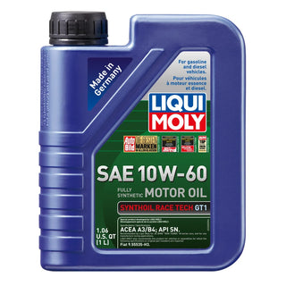 Liqui Moly Synthoil Race Tech GT1 Motor Oil: Fits Most Models
