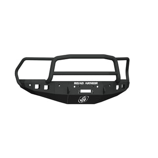 Road Armor Stealth Front Winch Bumper: Fits Most Ram Models w/ Lonestar Guard and 6 Sensor Holes