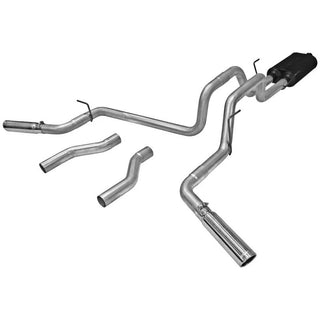 Flowmaster American Thunder Exhaust System (Dual Side Exit): Dodge Ram 4.7L / 5.9L V8 1500 2002 - 2005