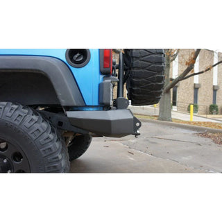 Road Armor Stealth Rear Non-Winch Bumper w/ Tire Carrier: Jeep Wrangler JK 2007-2017