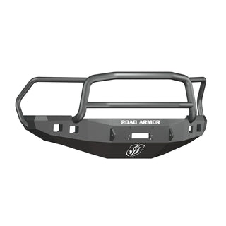 Road Armor Stealth Front Winch Bumper: Fits Most Ram Models w/ Lonestar Guard