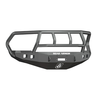 Road Armor Stealth Front Winch Bumper: Multiple Ram Fitments w/ Titan II Guard