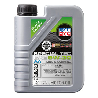 Liqui Moly Special Tec AA Motor Oil: Fits Most Chrysler / Dodge / Jeep / Ram Models