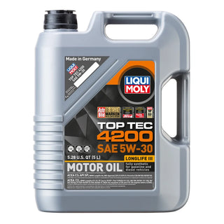 Liqui Moly Top Tec 4200 New Generation Motor Oil: Fits Most Dodge / Jeep / Ram Models