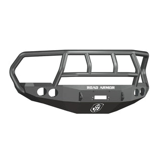 Road Armor Stealth Front Winch Bumper: Multiple Ram Fitments w/ Titan II Guard - Tex Blk