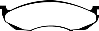 EBC Greenstuff Brake Pads (FRONT): Jeep Grand Cherokee (93-96) / Wrangler (90-06)