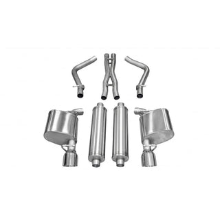 Corsa Extreme Cat-Back Exhaust: Chrysler 300C 5.7L Hemi 2011 - 2014