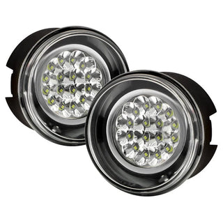 Spyder LED Fog Lights (Clear): Jeep Grand Cherokee 2005 - 2009