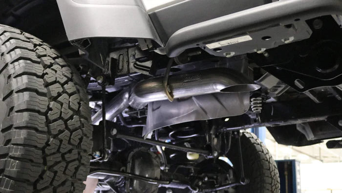 Corsa Sport Cat-Back Exhaust System (Turn Down Exit): Jeep Gladiator 3.6L V6 2020 - 2025