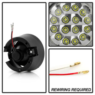 Spyder LED Fog Lights (Clear): Jeep Grand Cherokee 2005 - 2009