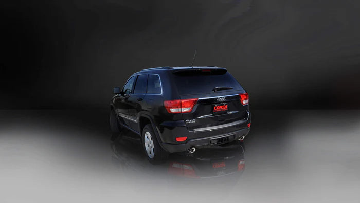 Corsa Xtreme Cat-Back Exhaust System (Polished Tips): Jeep Grand Cherokee 5.7L Hemi 2011 - 2021