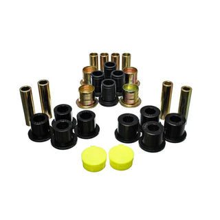 Energy Suspension Performance Polyurethane Front End Control Arm Bushing Set (FRONT): Fits Most Dodge Dakota / Durango Models (1997-2004) - Black