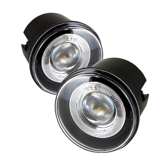 Set Of 2 Clear Fog Lights With Bulbs For 2005-2008 Chrysler 300 - LH & RH Pair (Evan-Fischer)