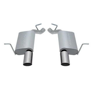 Gibson Aluminized 2.25in Axle-Back Dual Exhaust: Dodge Durango 2011-2022