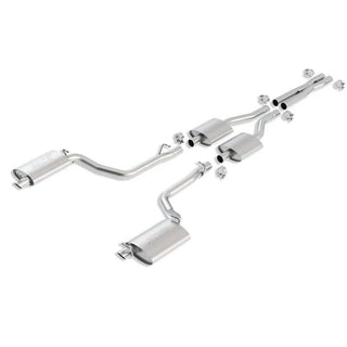 Borla Cat-Back Exhaust: Dodge Charger / Chrysler 300 5.7L Hemi 2011 - 2014