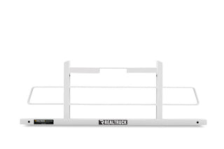 BackRack Original Rack Shortened Frame Only: Dodge Ram 1500 (1994-2010) / Ram 1500 (2011-2025) / Ram 2500 (1994-2010) / Ram 2500 (2011-2024) / Ram 3500 (1994-2010) / Ram 3500 (2011-2024) - White