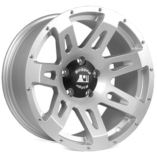 Rugged Ridge XHD Wheel Silver 18x9: Jeep Wrangler 2007-2018 3.8L/3.6L V6 / 2.0L Turbo