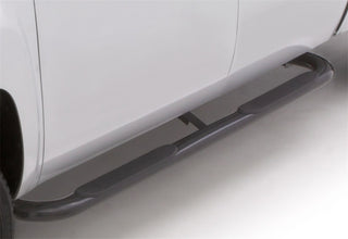 LUND 4in. Oval Curved Steel Nerf Bars: Fits Ram 2500 / 3500 / 1500 5.7L 6.7L 6.4L 3.6L 3.0L - Black