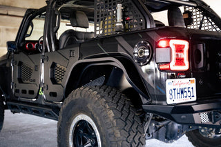 DV8 Offroad Slim Fender Flares: Jeep Wrangler JL 2018-2026 6.4L 392/3.6L V6