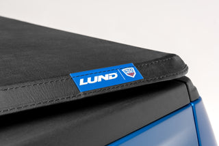 LUND Genesis Tri-Fold Tonneau Cover Black: Fits Dodge Ram 1500/2500/3500 2002-2023
