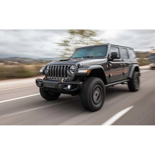 MagnaFlow Street Series Cat-Back Exhaust: Jeep Wrangler 2021-2024 w/ Black Tips