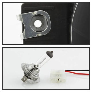 Spyder Halo Projector Style Fog Lights (Clear): Dodge Ram 2002 - 2006