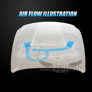 Amerihood CLG Functional Ram Air Hood: Ram 1500 2019 (CLASSIC BODY STYLE)