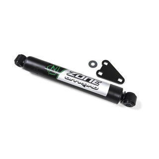 Zone Offroad Single Steering Stabilizer: Fits Most Jeep Wrangler / Gladiator Models (2018-2026)