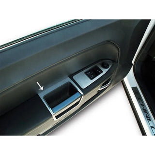 American Car Craft Brushed Door Handle Pull Trim: Dodge Challenger R/T SRT8 2008 - 2014