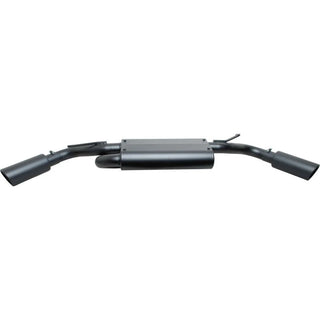 Gibson Black Elite Ceramic Cat-Back Dual Extreme Exhaust: Jeep Wrangler 2007-2017