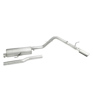 Gibson Stainless Steel 3in Cat-Back Single Exhaust: Jeep Gladiator 2020-2023