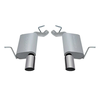 Gibson Stainless Steel 2.25in Axle-Back Dual Exhaust: Jeep Grand Cherokee 2011-2020