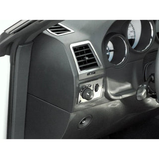 American Car Craft Brushed A/C Vent Trim Kit: Dodge Challenger R/T SRT8 2008 - 2014