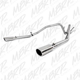 MBRP Cat Back Exhaust System (Dual Split Rear Exit): Dodge Ram 5.7L Hemi 1500 2006 - 2008 (Short or Crew Cab w/ Short Bed)