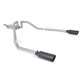 Gibson Black Elite Cat-Back Dual Split Exhaust: Ram 1500 2014-2017