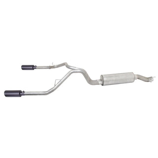 Gibson Black Elite Cat-Back Dual Split Exhaust: Ram 2500 / Ram 3500 2014-2024