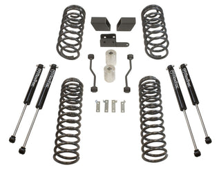 Maxtrac 3in Coil Lift Kit w/MaxTrac Shocks: Jeep Wrangler 2018-2024 3.6L/2.0L Turbo