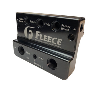 Fleece Performance Fuel Distribution Block: Dodge Ram 2500 / 3500 2010-2018 6.7L Diesel