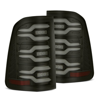 AlphaRex LUXX LED Tail Lights (Black): Ram 1500 2019 - 2024