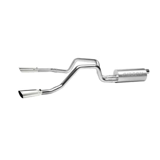 Gibson Aluminized Cat-Back Dual Split Exhaust: Dodge Ram 1500 (09-10) / Ram 1500 (11-18)