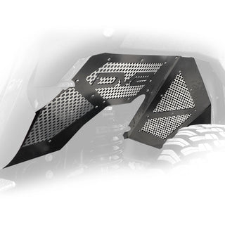 DV8 Offroad Black Front Inner Fenders: Jeep Gladiator (20-22) / Wrangler (18-22) / Wrangler JK (2018)