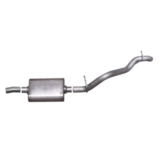Gibson Stainless Steel Cat-Back Single Exhaust: Jeep Wrangler 1997-1999